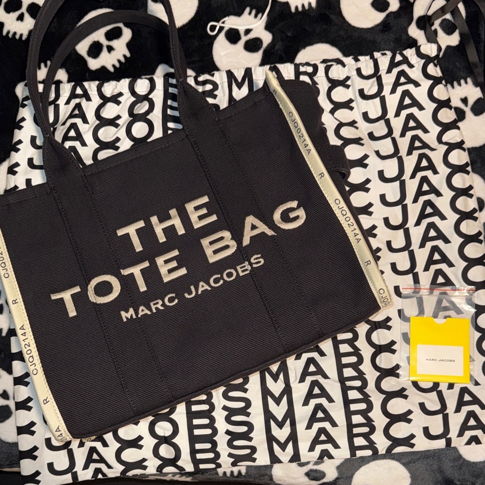 Marc Jacobs Large Jacquard Tote Bag